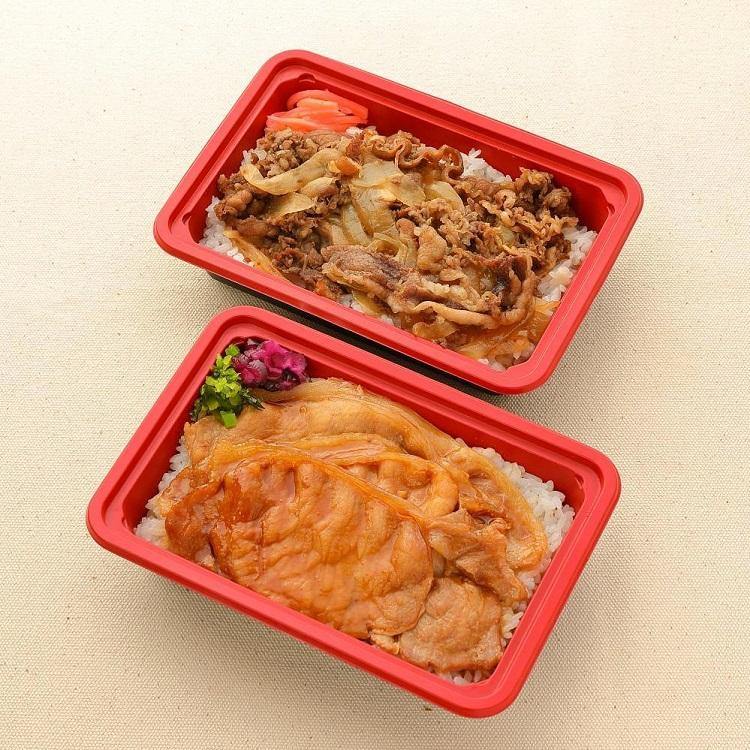 自家製牛丼＆十勝風豚丼のセット - ごはんの里 冷凍便
